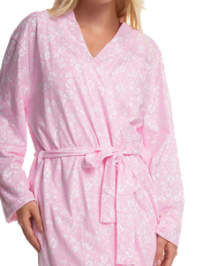 Summer Meadow 100% Stretch Cotton Jersey Gown / Wrap