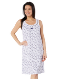 Strappy Nightdress 100% Jersey Cotton by Suzy & Me